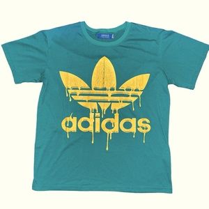 Adidas dripping, vintage made in Hong Kong